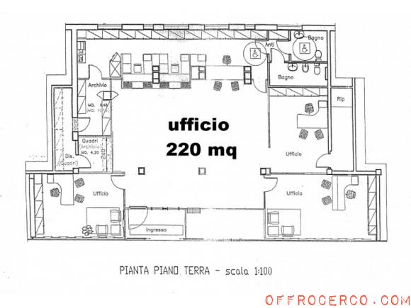 Ufficio Pievesestina 220mq