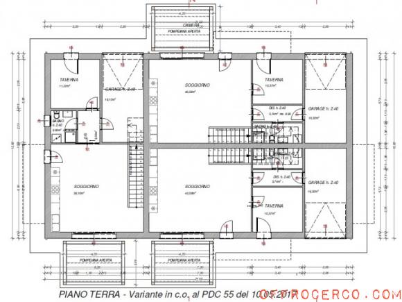 Trifamiliare Treponti 180mq 2024