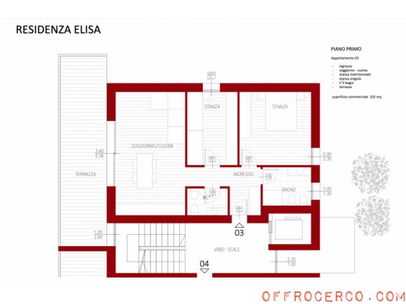 Appartamento Clarina / San Bartolomeo 102mq 2024