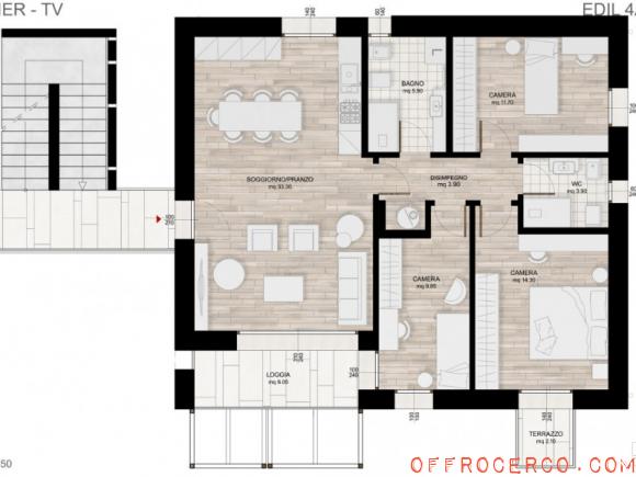 Appartamento Monastier di Treviso 100mq 2023