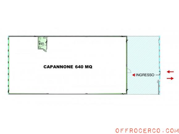 Capannone Cervia 640mq