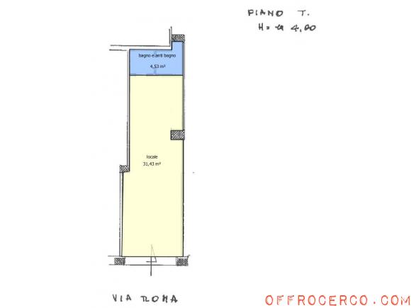 Locale commerciale 37mq