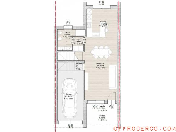 Trifamiliare San Tommaso 140mq 2023