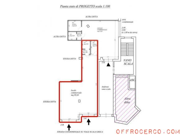 Negozio 100mq