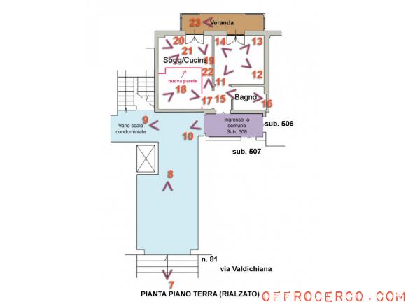 Appartamento 36mq 1960