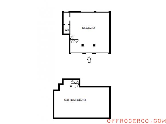 Negozio Mortise 102mq 1990