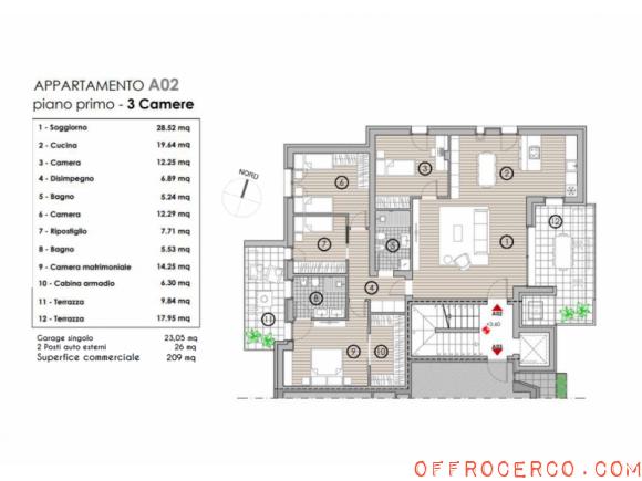 Appartamento Castelfranco Veneto - Centro 120mq 2024