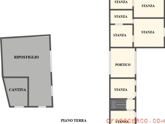 Casa singola Reschigliano 300mq 1960