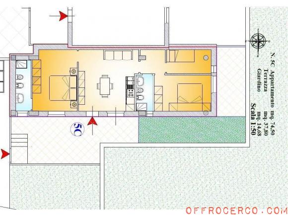 Appartamento 4 Locali Villarosa - mare 75mq 2022