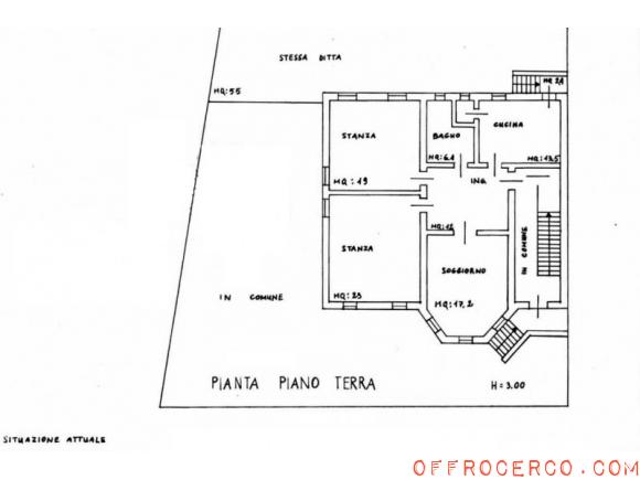 Appartamento Palestro 95mq 1950