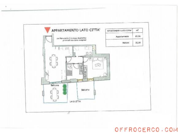 Appartamento Centro Mare 67mq 2023