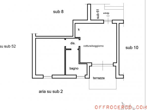 Appartamento bilocale (Molicciara) 60mq