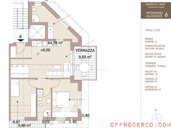 Appartamento Ora - Centro 95mq 2025