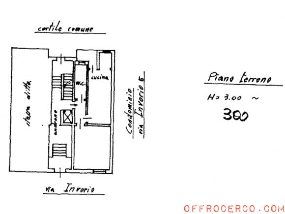 Appartamento Torino 54mq 1960