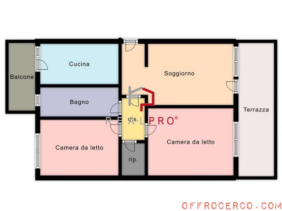 Appartamento trilocale (Don Bosco) 100mq