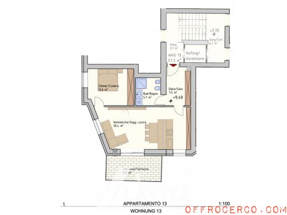Appartamento Ora - Centro 84mq 2025