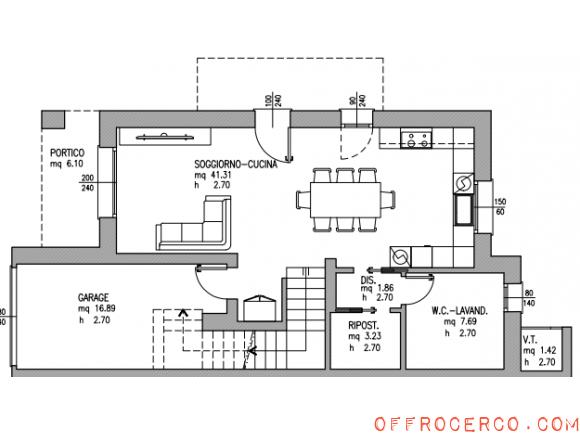 Bifamiliare 180mq 2024