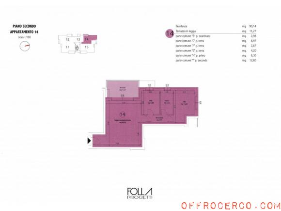 Appartamento La Rizza 105mq 2024