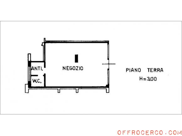 Negozio Camponogara - Centro 60mq 1990