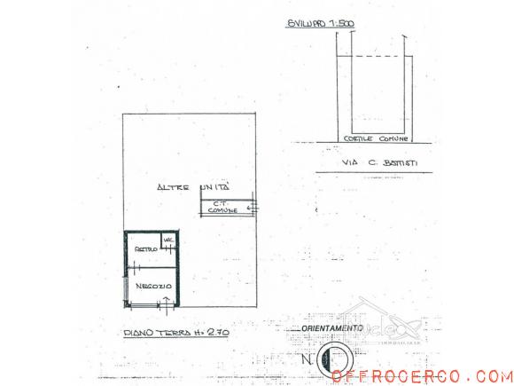 Negozio Galzignano Terme - Centro 23mq