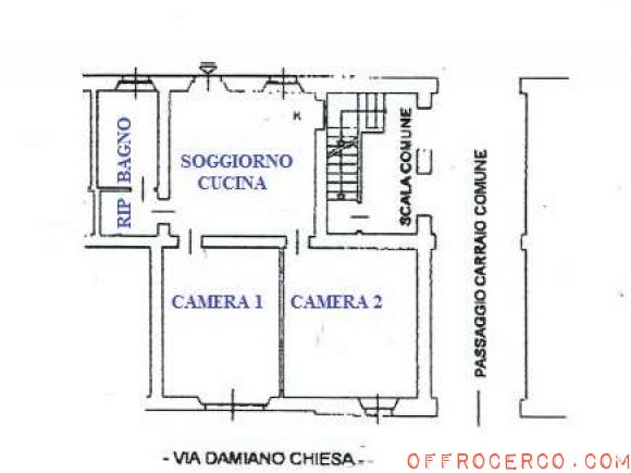 Appartamento trilocale (centro) 85mq