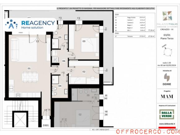 Appartamento Creazzo - Centro 127mq 2024