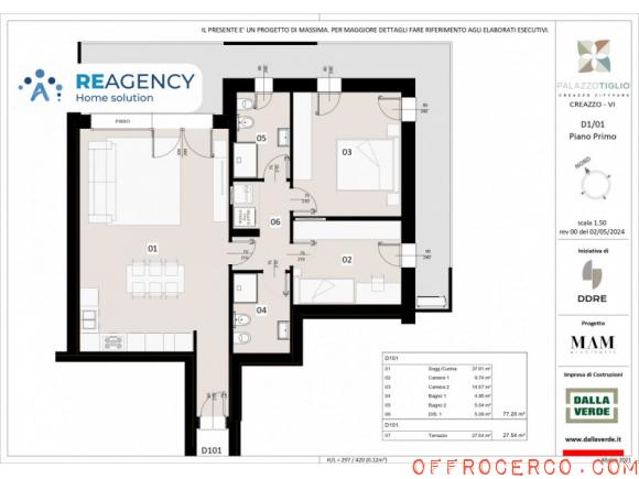 Appartamento Creazzo - Centro 120mq 2024