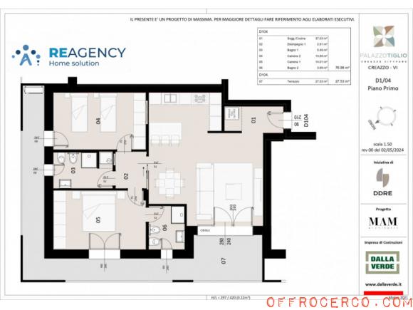 Appartamento Creazzo - Centro 121mq 2024