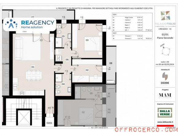 Appartamento Creazzo - Centro 124mq 2024