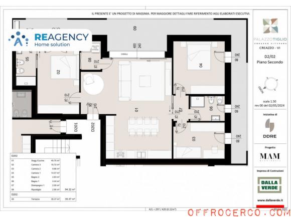 Appartamento Creazzo - Centro 150mq 2024