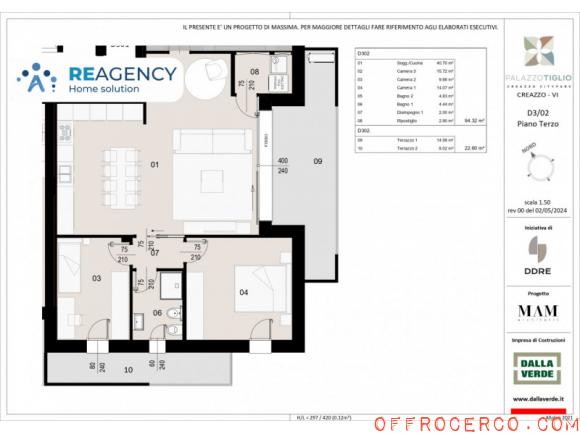 Appartamento Creazzo - Centro 142mq 2024