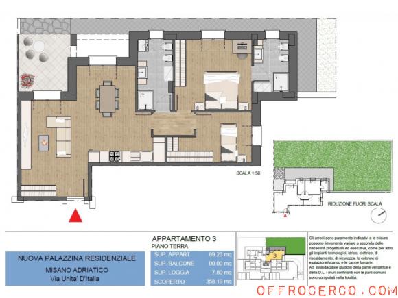 Appartamento Misano Adriatico - Centro 130mq 2024