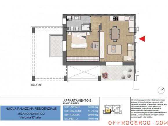 Appartamento Misano Adriatico - Centro 60mq 2024