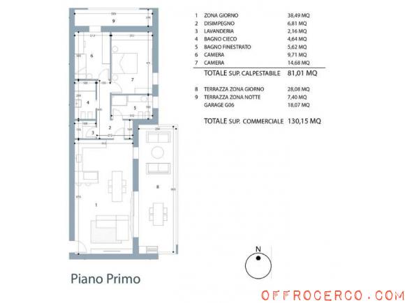 Appartamento (Caselle) 130mq