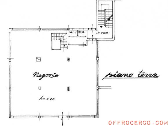 Negozio Cà Savio 330mq 1980