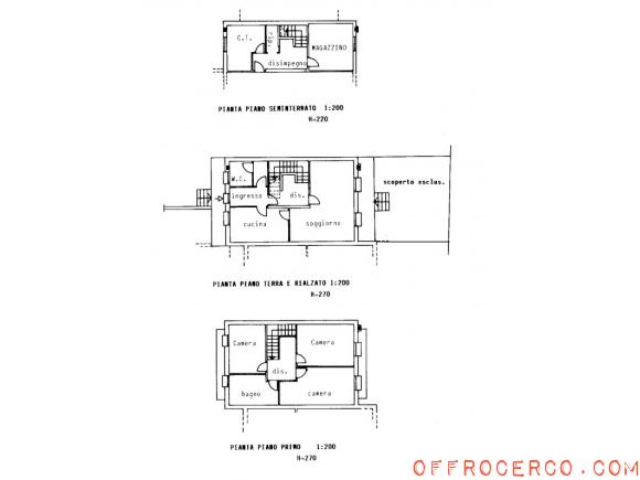 Casa a schiera Meolo - Centro 235mq 1990