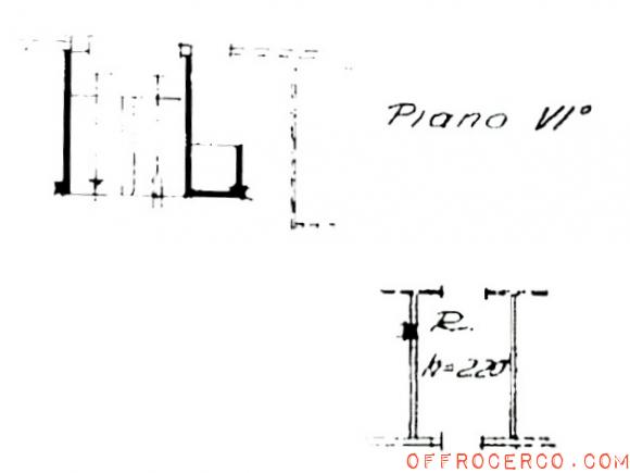 Appartamento Palestro 116mq 1972