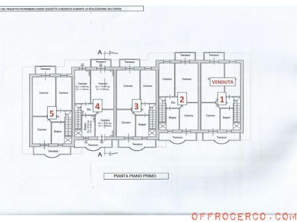 Villetta schiera 120mq