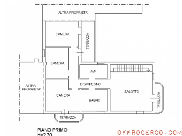 Appartamento Campoverardo 192mq 1960