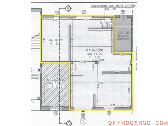 MAGAZZINO LASTRA A SIGNA 82mq