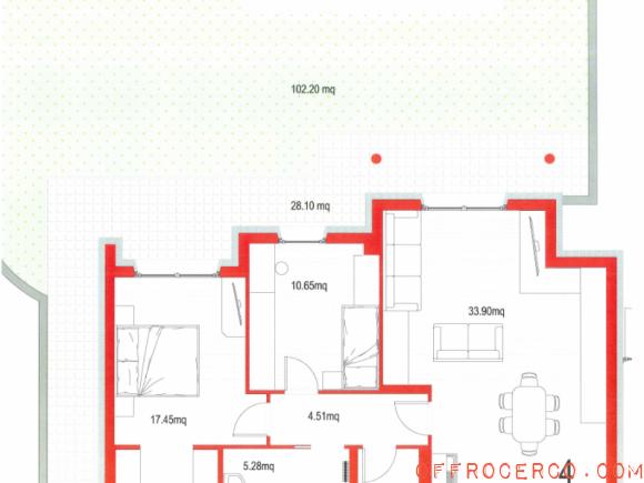 Appartamento Pergine Valsugana 88mq 2024