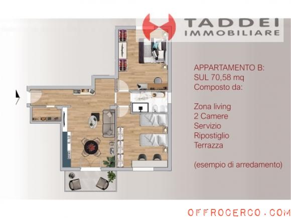 APPARTAMENTO CIVILE ABITAZIONE NOVOLI 70mq