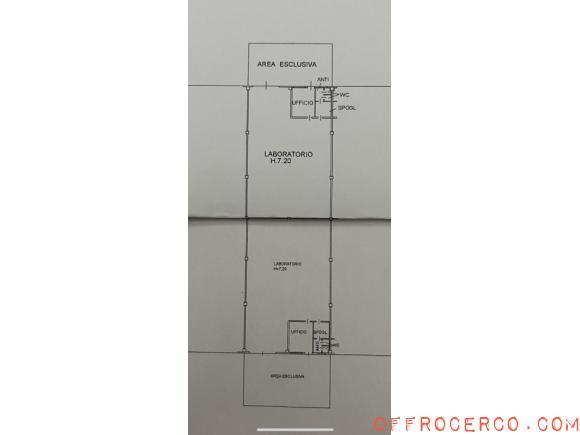 Capannone Zona industriale 900mq 2002