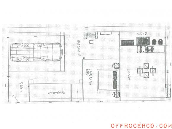 Appartamento trilocale 100mq