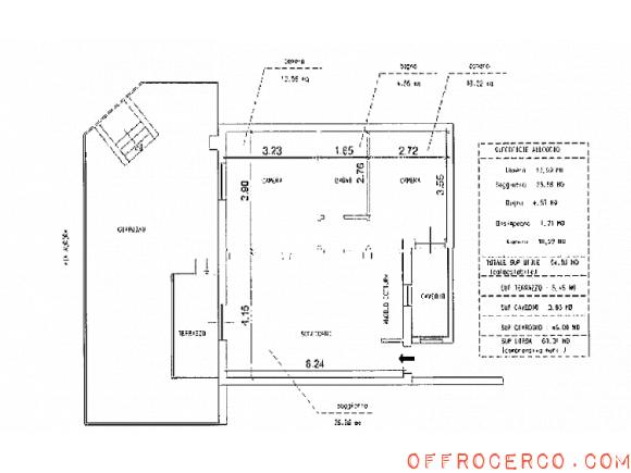 Appartamento 63,31mq