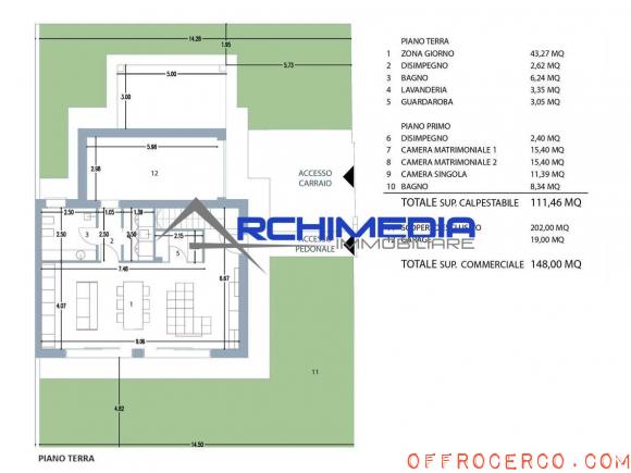 Villa Bifamiliare 148mq