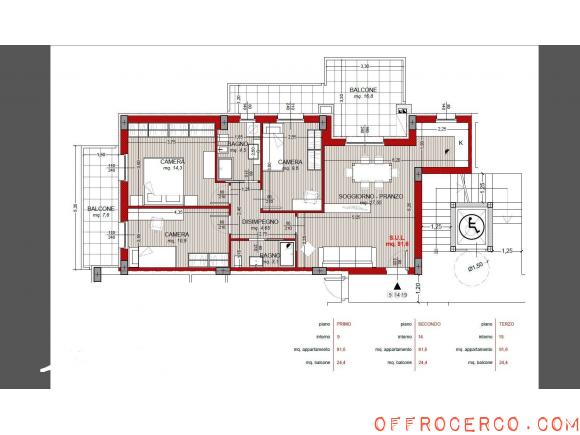 Appartamento 4 Locali PORTO D'ASCOLI (residenziale) 92mq 2020