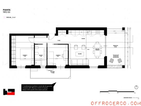 Appartamento 3 Locali PORTO D'ASCOLI (lungomare) 75mq 2023