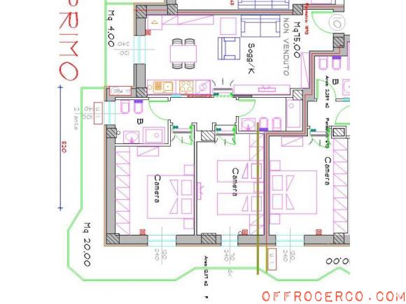 Appartamento 3 Locali LUNGOMARE 75mq 2022