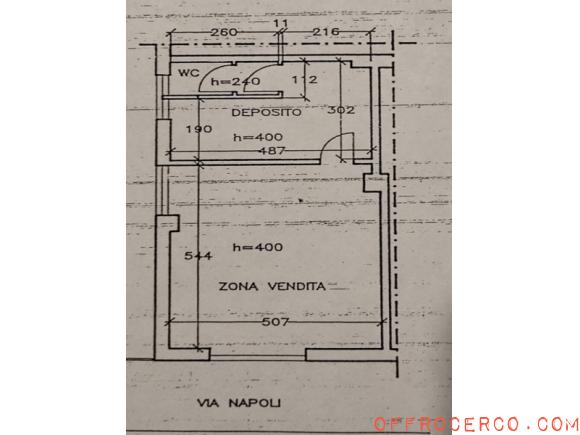 Locale commerciale 45mq